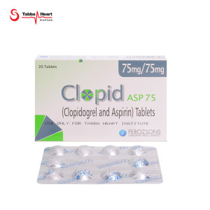 Clopid ASP. Tablets 75/75 mg