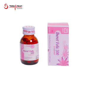Iberet Folic Tablets 525/0.8 mg