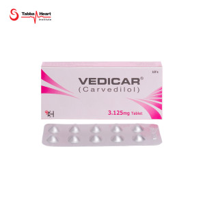 Vedicar Tablets 3.125 mg